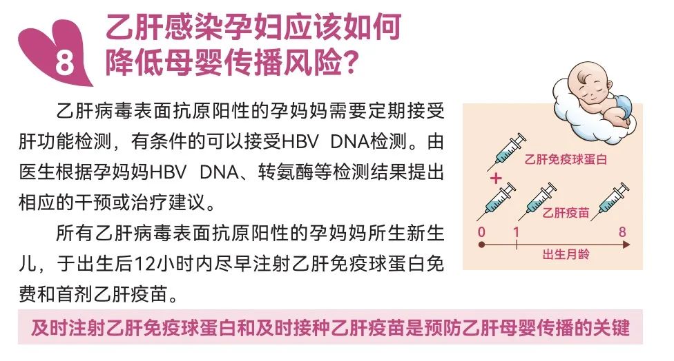 乙肝感染孕妇应该如何降低母婴传播风险?